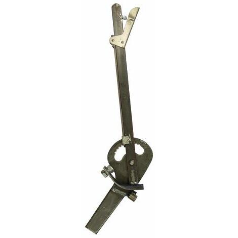 Leva freno a mano lunghezza totale 800 mm interasse 520mm