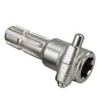 Riduzione per presa di forza con pulsante lunghezza 150 mm profilo esterno e interno 1