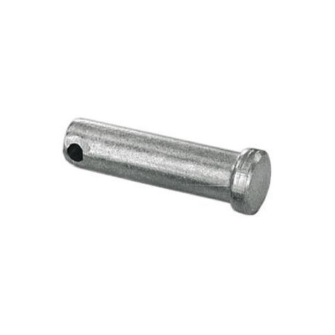 Perno per forcella M16 con foro 4 mm lunghezza utile 40 mm