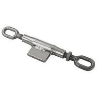 Manicotto per catene stabilizzatrici completo con piastrino saldato filettatura M20x2,5 con tiranti ad asola