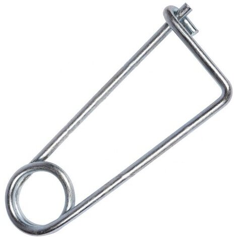 Molla fermaganci 5x90 mm diametro perno 5 mm lunghezza utile 90 millimetri