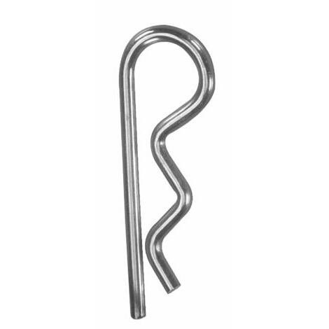 Coppiglia 2x50 mm lunghezza 50 mm diametro filo 2 mm per alberi da 10 a 12 millimetri