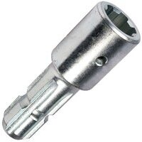 Riduzione per presa di forza Lunghezza 120 mm profilo interno 16x20x4 mm Z6