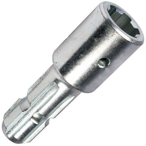 Riduzione per presa di forza lunghezza 140 mm profilo interno 26x30x6 Z6