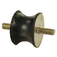 Antivibranti cilindrici sgolati con doppia vite 24x20 mm filetto M6