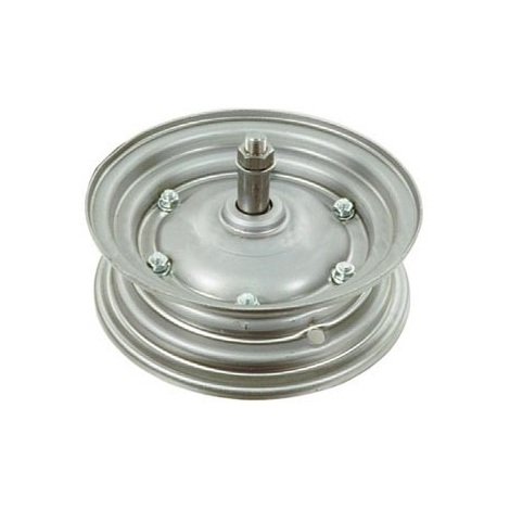 Cerchio con assale laterale grezzo 230x72 mm diametro foro 25 mm