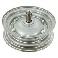 Cerchio con assale laterale grezzo 230x72 mm diametro foro 25 mm