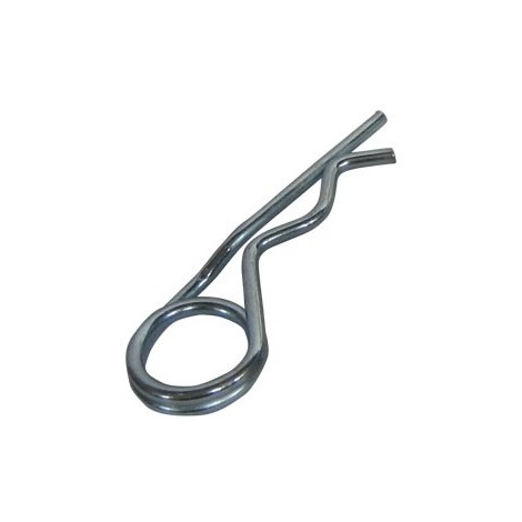 Coppiglia a molla doppio giro diametro 4 mm per alberi da 17 a 25 mm