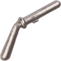 Chiavistello forgiato per forcella ribaltabile diametro 14,5 mm