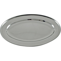PIATTO OVALE PLATIS CM 40 INOX