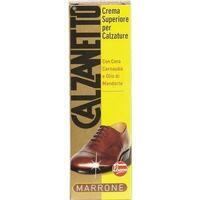 Crema  lucida  scarpa  calzanetto - Marrone  ml  50
