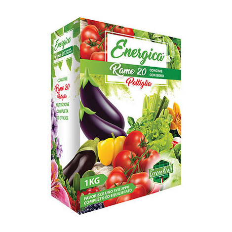 Concime  polvere  rame  20  energica - Kg  1