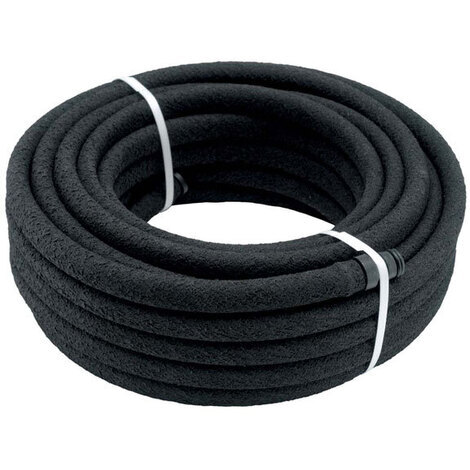 100 mt x d.12 tubo microporoso nero per giardino / irrigazione orto acqua