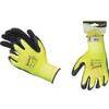 Guanto  lattice  rugoso  nero  hand - Maglia  leggera  sintetico  giallo    8