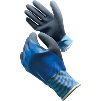 Guanto lattice schiumato blu workit - Maglia leggera sintetica blu 10