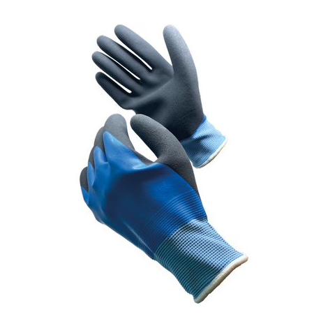 Guanto lattice schiumato blu workit - Maglia leggera sintetica blu 11