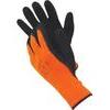 Guanto  lattice  microporoso  nero  hand - Maglia  pesante  sintetico  arancio  10