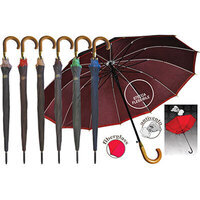 Ombrello pioggia extra - Pl/metallo 12 stecche fiberglass automatico cm 134