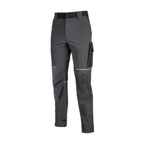 Pantalone  slim  fit  world  u-power - Asphalt  grey  m