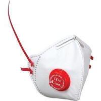 Mascherina monouso ffp2 nr d + valvola irudek - Bianca pieghevole busta singola cf=pz 10