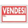 Targa  segnaletica  vendesi - Pp  cm  20x30