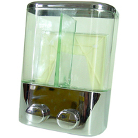 Dispenser sapone doppio