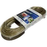 Cavetto stendipanni ottonato rivestito trasparente 5x20 mt