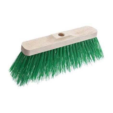 Scopa  cortile  apex - Dorso  legno  setola  dura  cm  33