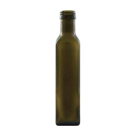 Bottiglia  marasca - Vetro  verde  lt  0,25