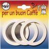 Guarnizione  +  filtro  moka - Tazze  3  cf=pz  3+1  filtro