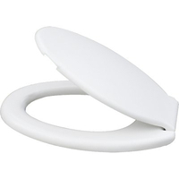 Sedile wc - Termoplastica bianco cm 37x47,5