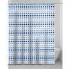 Tenda  doccia  palline - In  vinile  +  anelli  cm  240x200