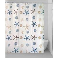 Tenda doccia fondale - In vinile + anelli cm 120x200