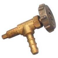 Rubinetto a spillo x fornellone - Gas gpl m 10x1 mm 10