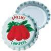 Tappo  corona  smaltato  pomodoro - Mm  26  cf=80xpz  100