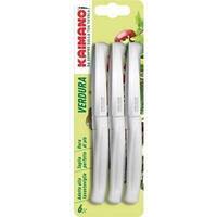 Coltello  verdura  dinamik  kaimano - Manico  plt  bianco/inox    cm    8,5  cf=pz  6