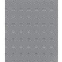 Copri pavimento pvc bollettato - Grigio chiaro mm 1,0 h.cm 200 mt 25