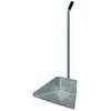 Alza  immondizia  acciaio  +  manico  domus - Zincato  cm  34x25  h.cm  76