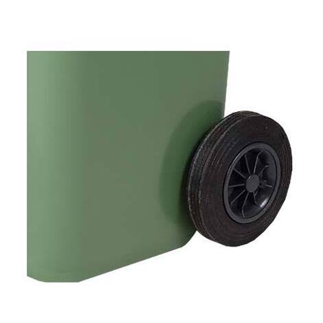 Ruota  bidone  immondizia  green  120  e  240  ics