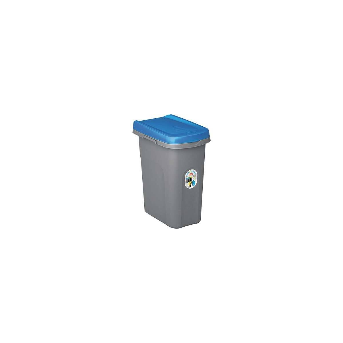 Pattumiera immondizia eco system stefanplast - Blu lt 15 cm 33x22 h.cm 41  2310666