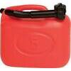 Tanica  carburante - Pp  rosso  lt    5