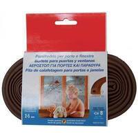 Parafreddo  geko  strip  profilo  p - Gomma  epdm  espansa  marrone  mt  6