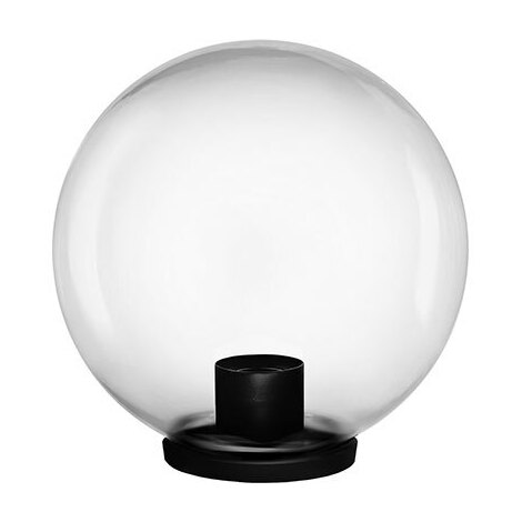 Lampione  globo  trasparente - Cm  20  volt  230  max  watt    40  e27