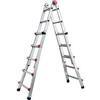 Scala  telescopica  profi  auto  sicos - Alluminio  h.cm  112/390  pioli  4+4