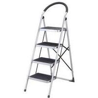 Sgabello jafar domus - Acciaio verniciato gradini 4 h.mm 972