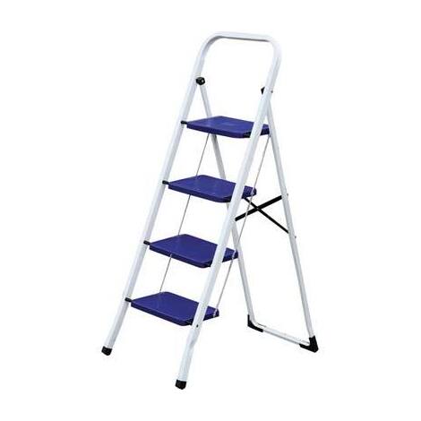 Sgabello aladino domus - Acciaio verniciato gradini 4 h.mm 900