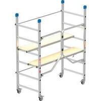 Trabattello  dinamico  marchetti - Alluminio  richiudibile  cm  155-26x82  h.cm  110/188