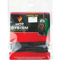 Guarnizione treccia x stufa fiberline - Mm 6 mt 2,5