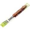 Forchettone  x  barbecue - Inox/legno  cm  39