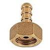 Portagomma  gpl  girello  femmina - Ottone  mm  10  w20x1/14